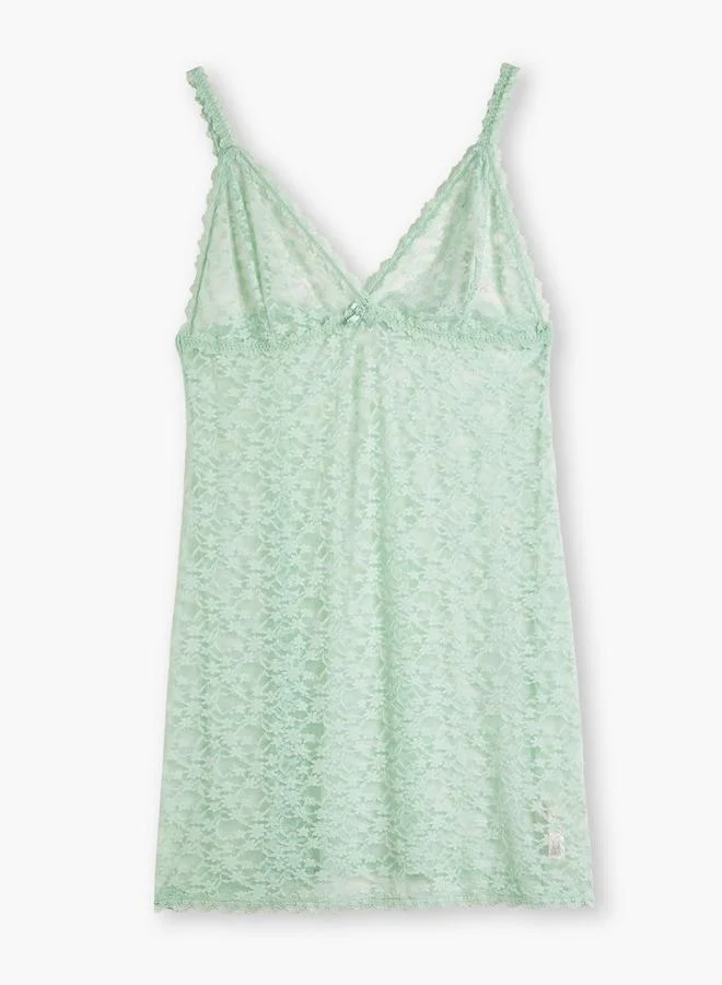 سبلاش فيڤ Slip Dress Sleeveless with Adjustable Straps